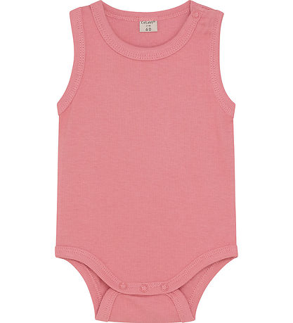 CeLaVi Body ohne Ärmel - Rib - Powder Pink