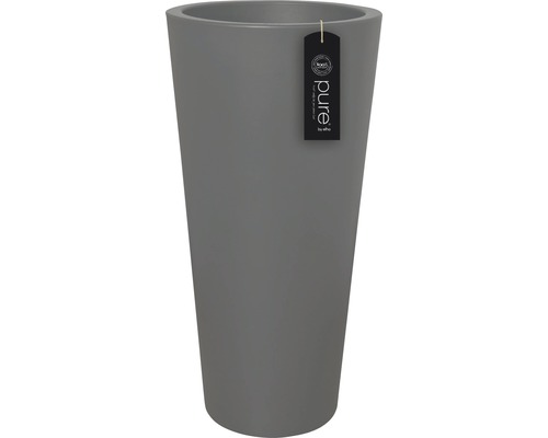 Plantenvaas elho Pure recht hoog kunststof Ø 40 cm H 80 cm antraciet