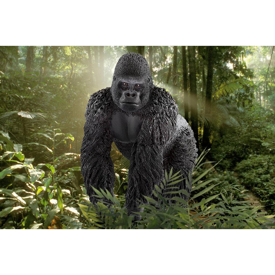 schleich WILD LIFE mannelijke gorilla 14770