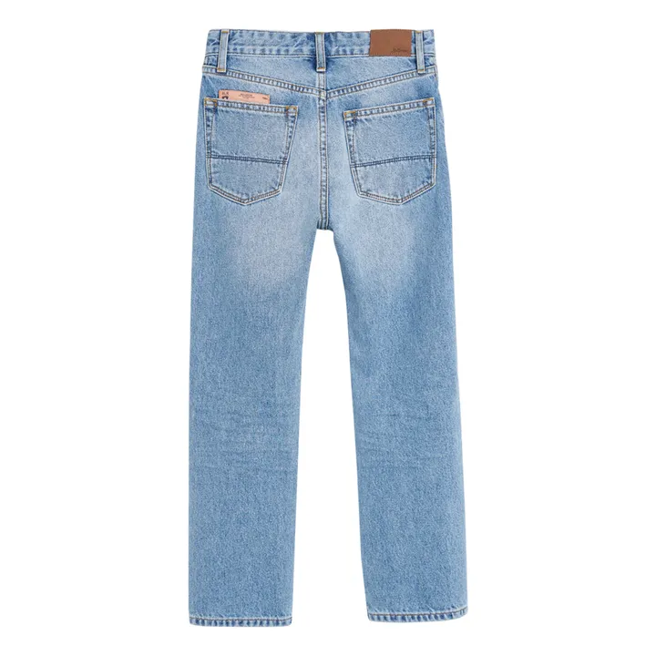 Bellerose Jean Droit Peyo | Vintage blue denim