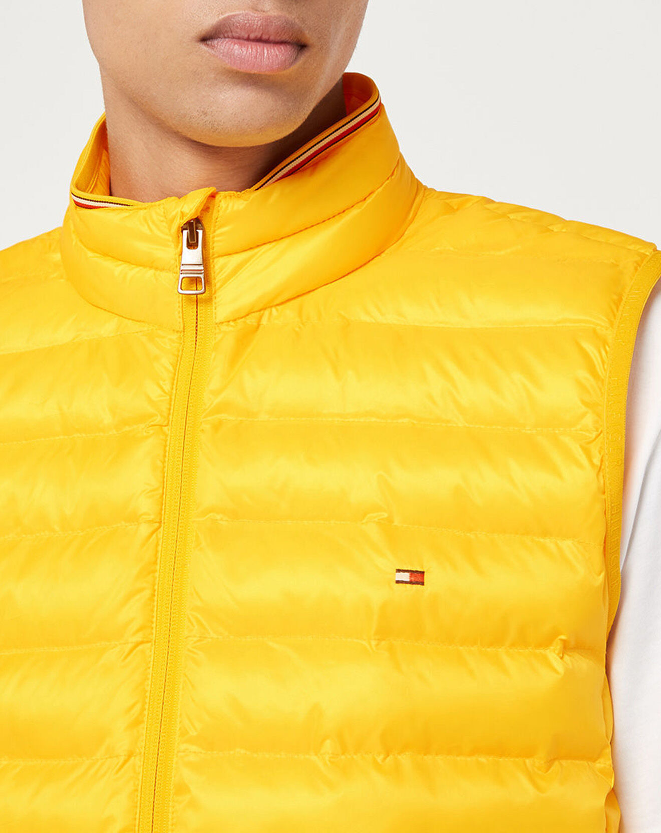 Tommy Hilfiger Doudoune sans manches Packable Circular jaune