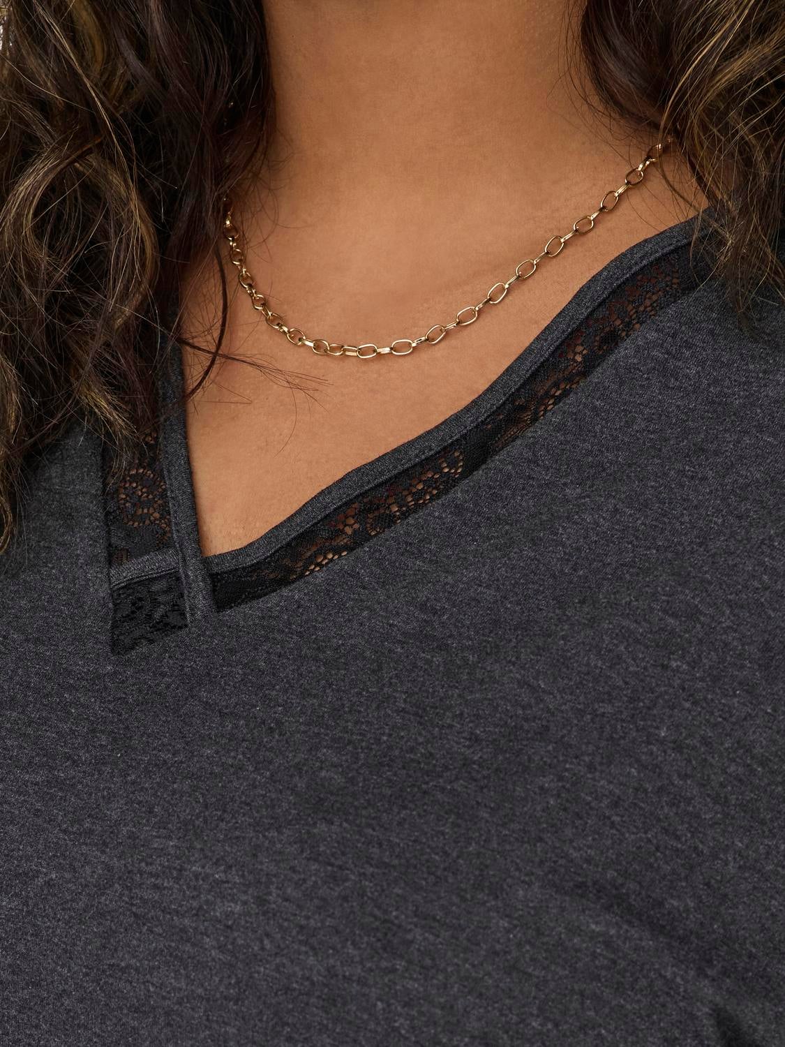 CARNIKA Top Dark Grey Melange
