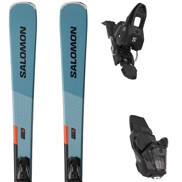 Pack ski SALOMON S/MAX 6 + M10 GW L80 TAHITIAN TEAL/ BRIGHT RED / BLACK