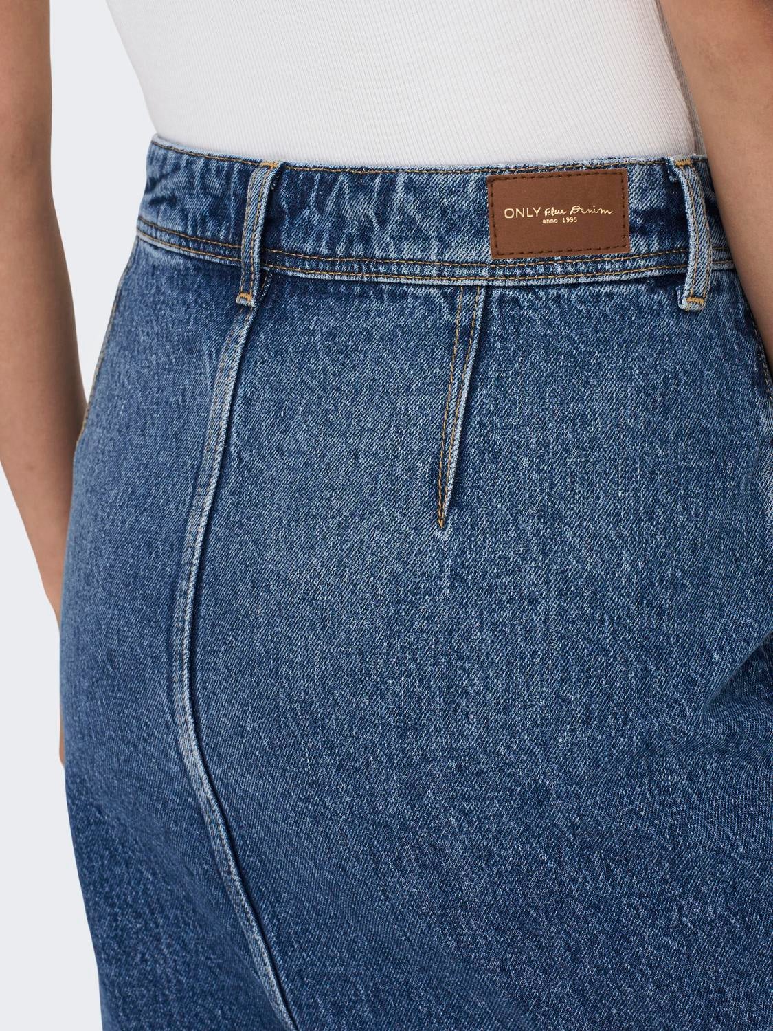 ONLSHEENA Jeansrock Medium Blue Denim