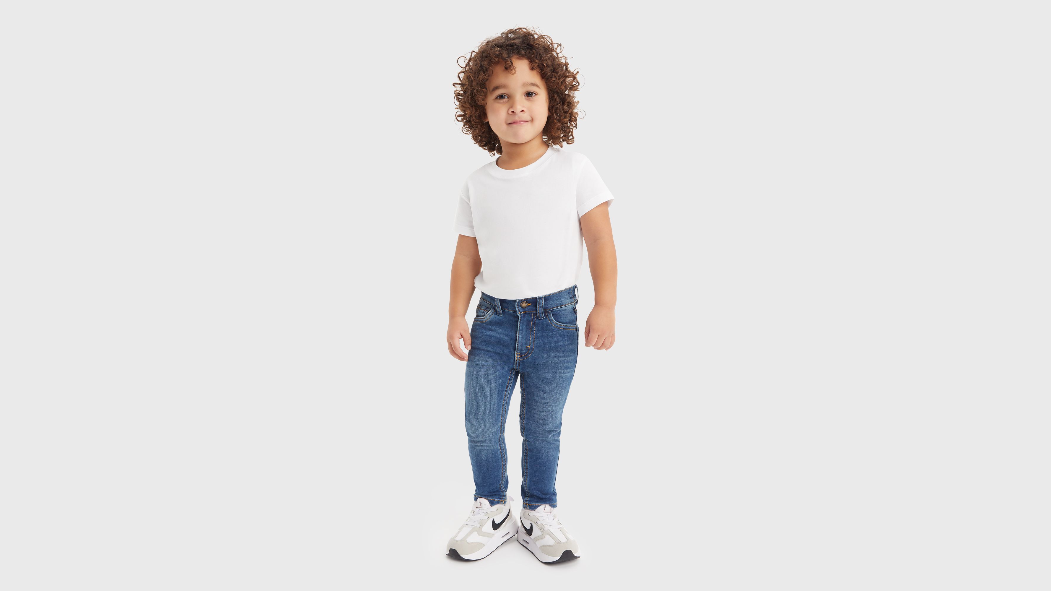 Jean skinny en maille - Ues - Bleu