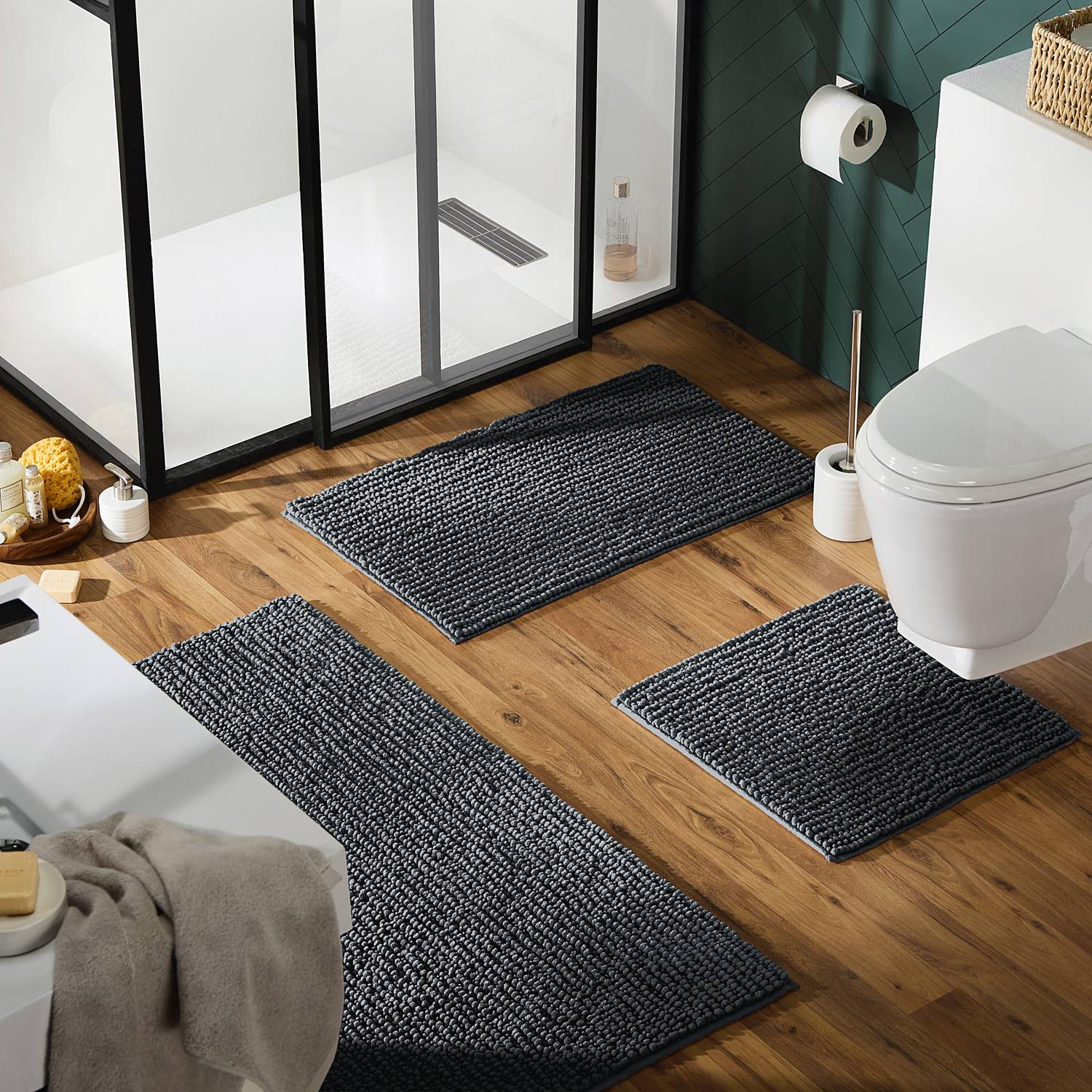 REDBEST Microfaser-Chenille WC-Vorlage 