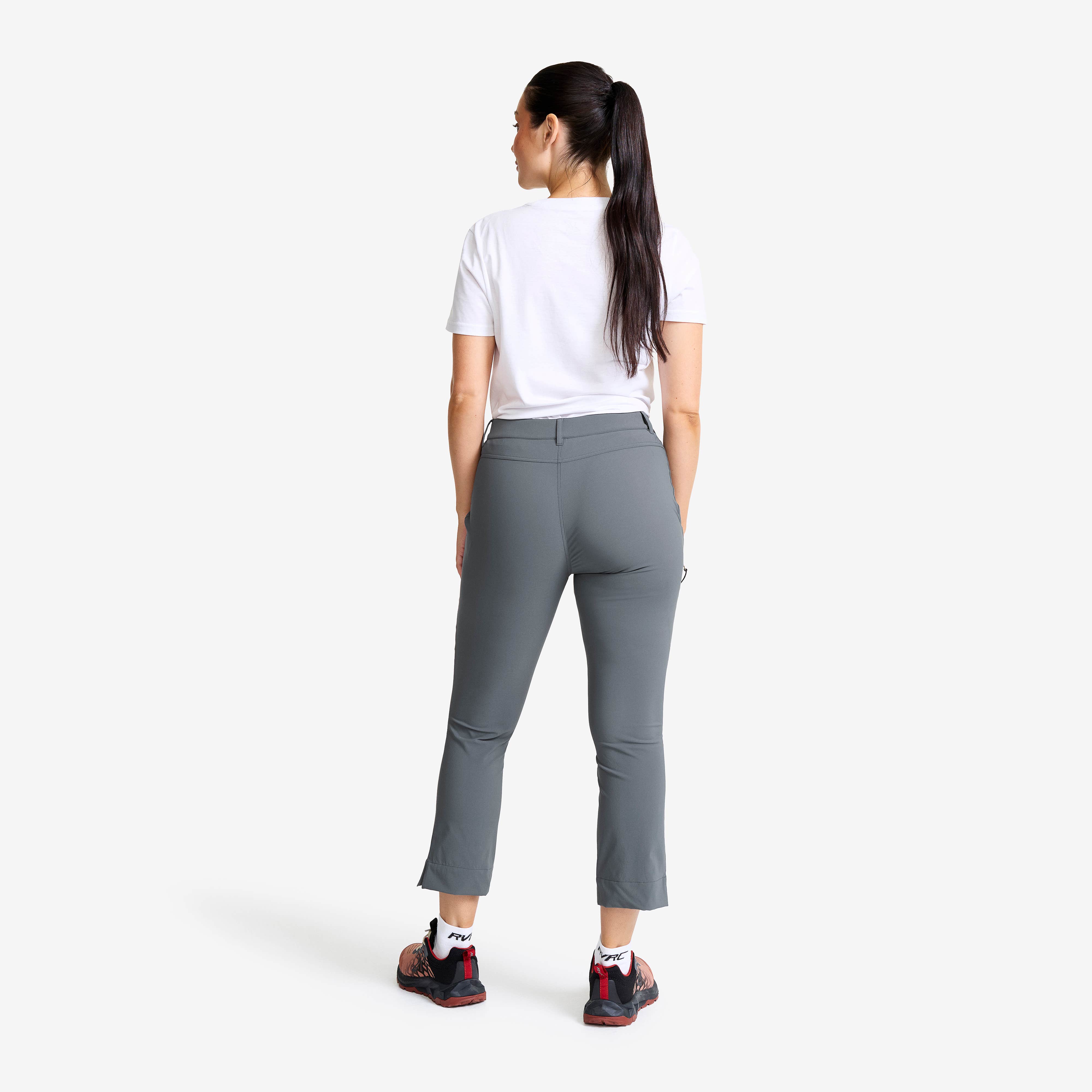 Variety High-waist Cropped Pants Dame Turbulence Blue