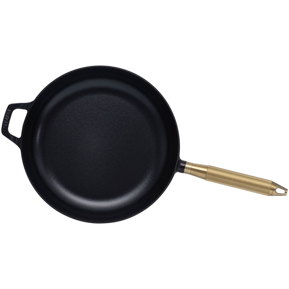 Buster+Punch stekepanne rund 28 cm, messinghåndtak