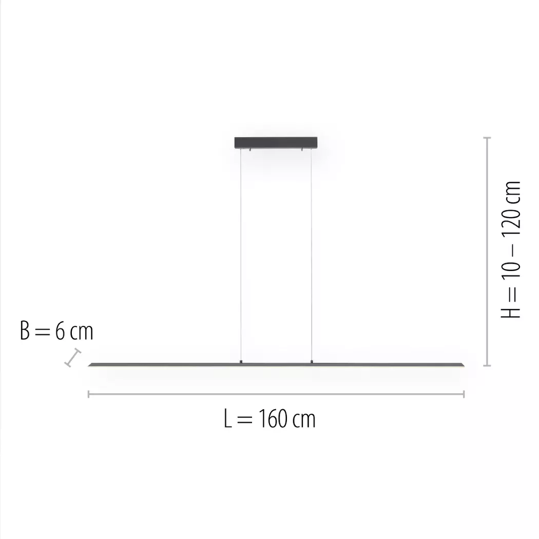 LED-Pendelleuchte Pure Lite