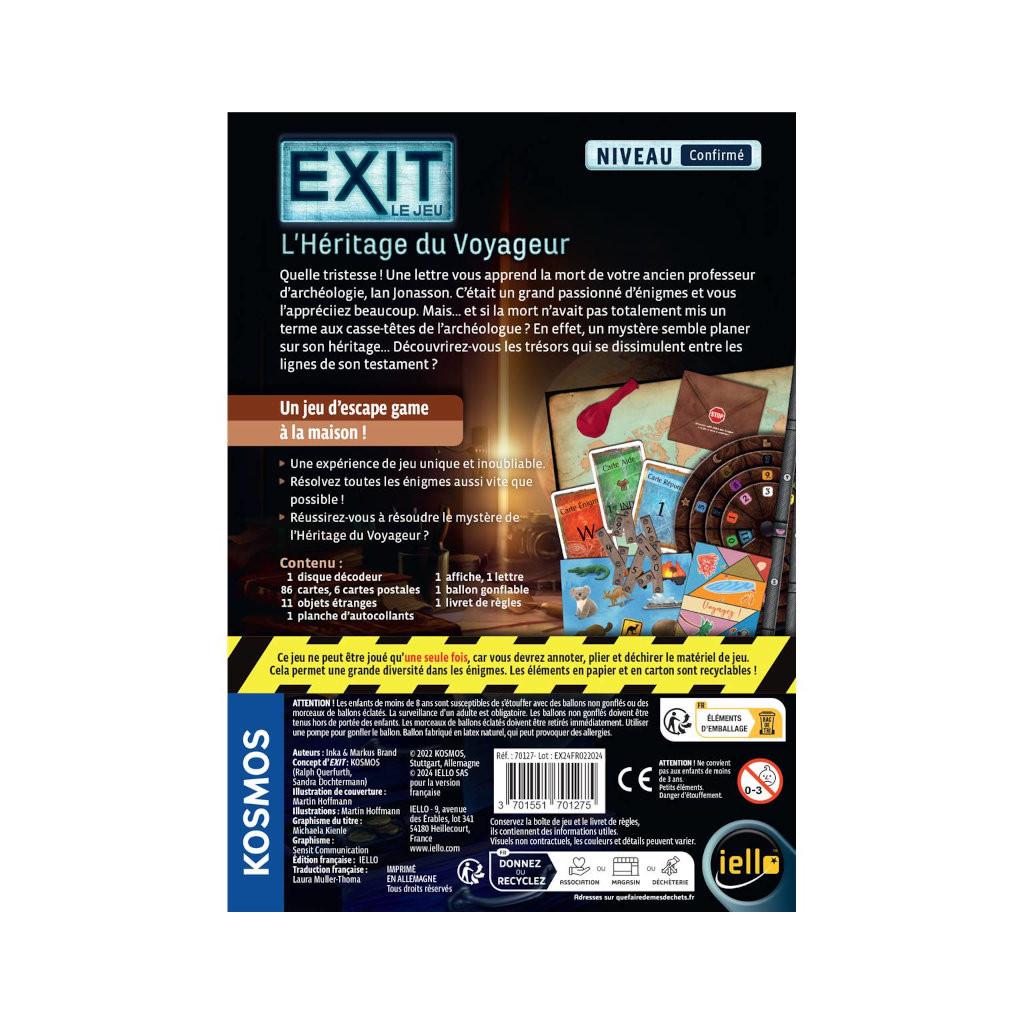 Exit : L'Héritage du Voyageur