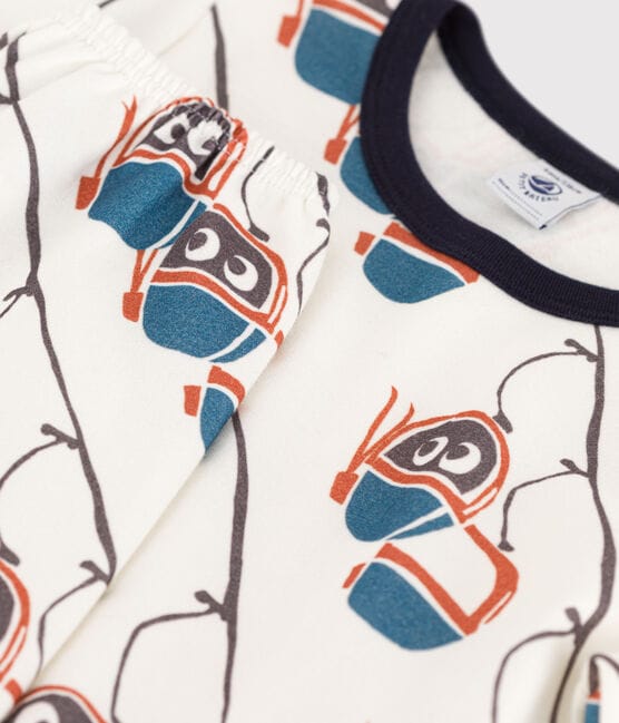Pyjama télécabine en molleton enfant