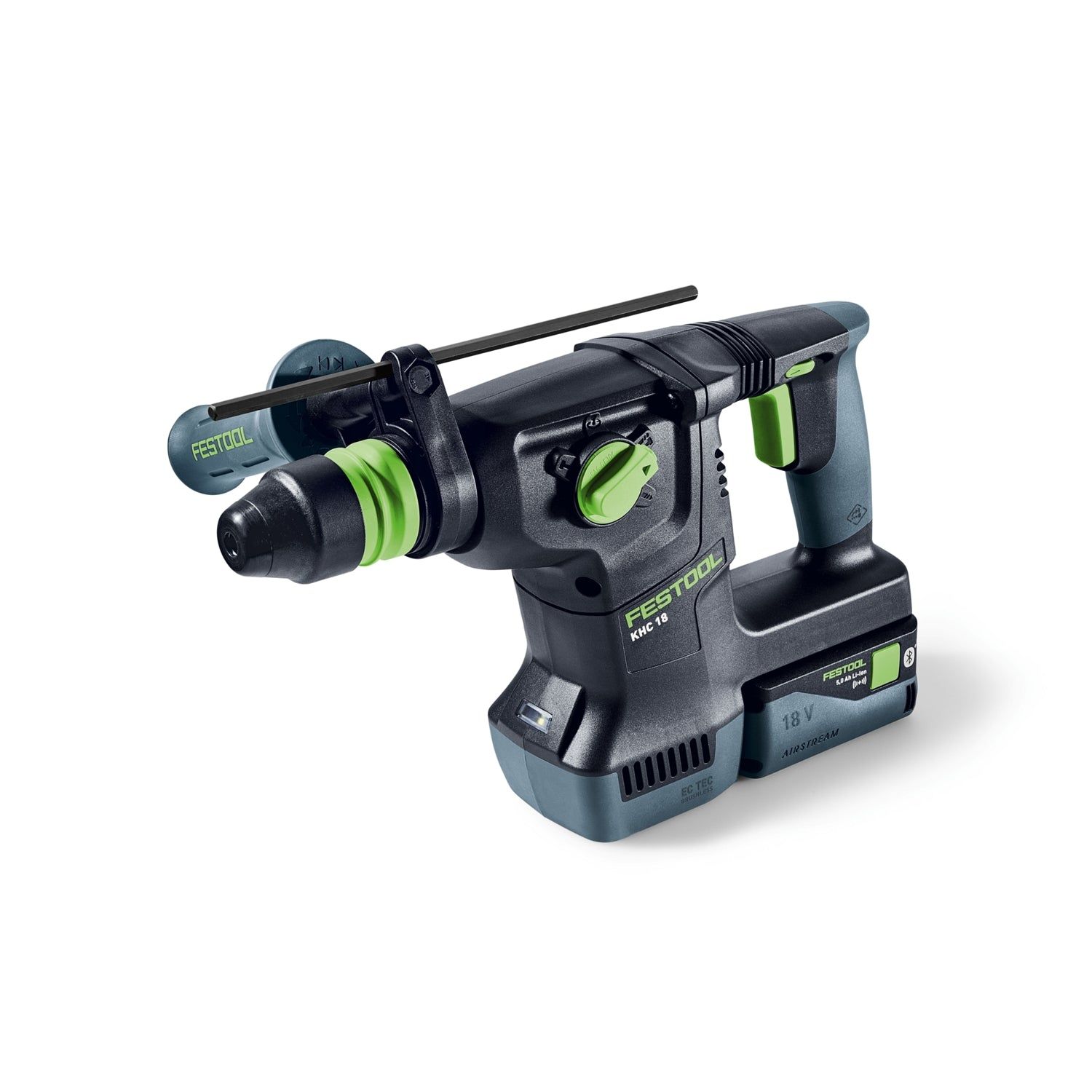 Festool KHC 18 5,0 EBI-Plus Accu combihamer SDS-Plus 2,6J   snelwisselboorkop 18V 5.0Ah in Systainer - 577448