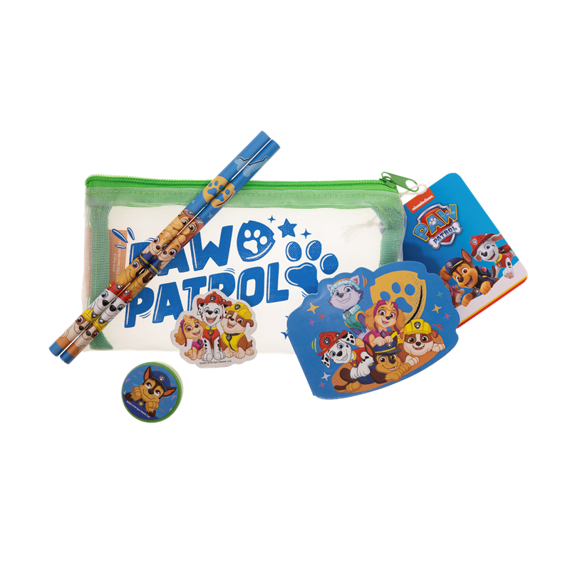 Paw Patrol<br>Penalhus med fyld Paw Patrol