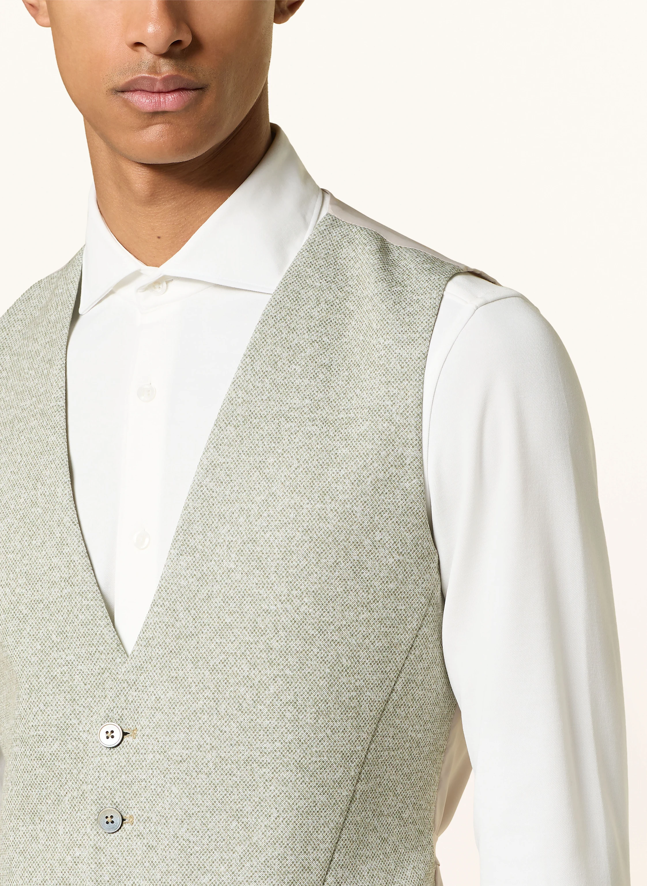 PAUL Anzugweste zum Wenden Extra Slim Fit aus Jersey