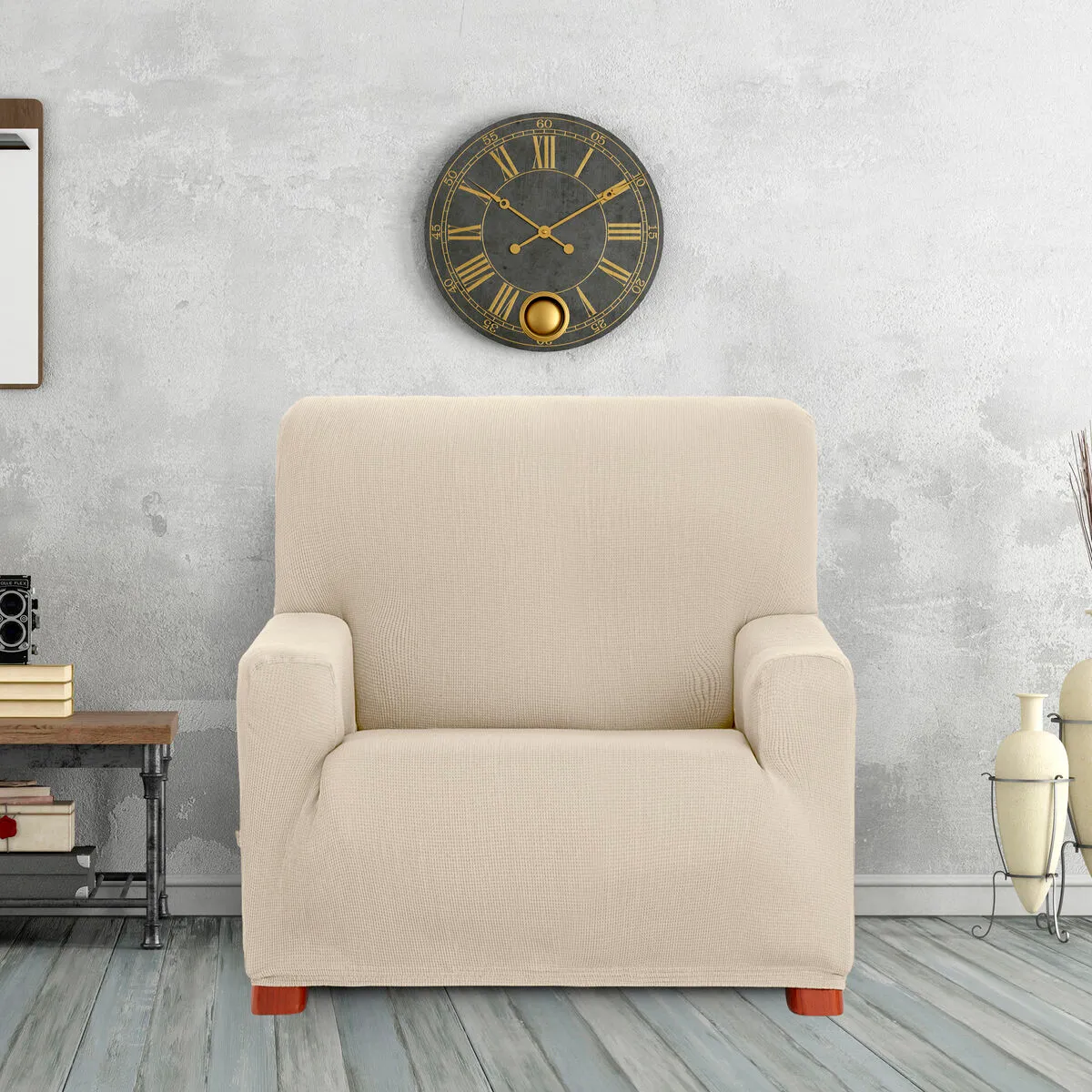 Eysa Housse de Fauteuil ULISES Blanc