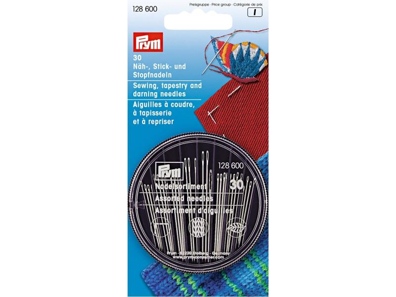 Prym Nähnadel Set 30-teilig Nähset mit Nähdose