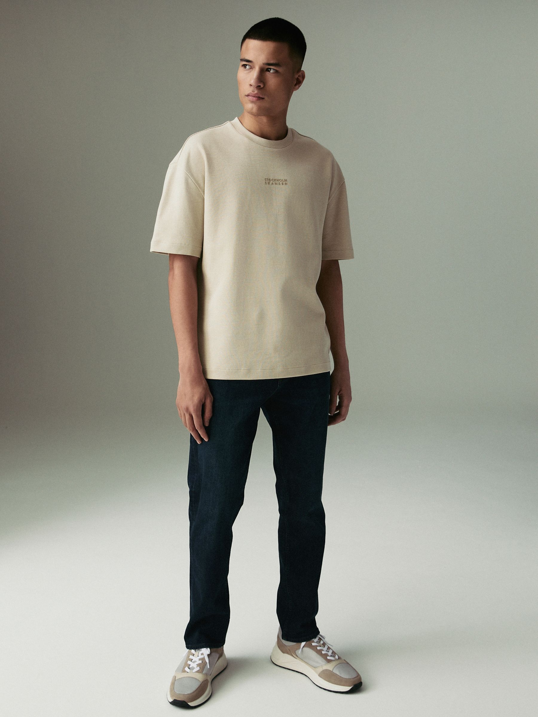Blauwe Diepe Spoeling - Enkele - Slim fit klassieke stretchy jeans