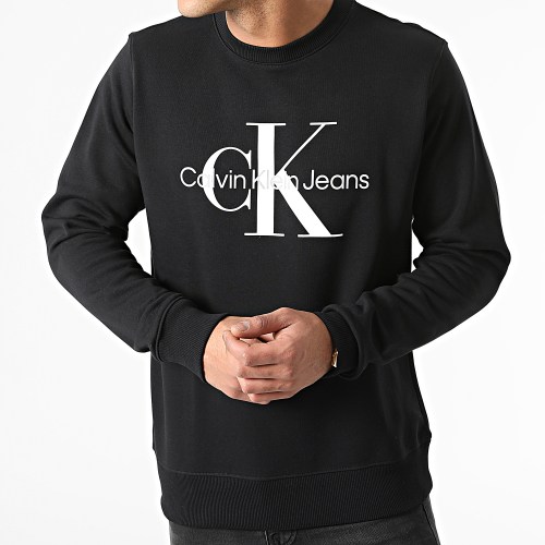 Sweat Crewneck Core Monogram 0933 Noir