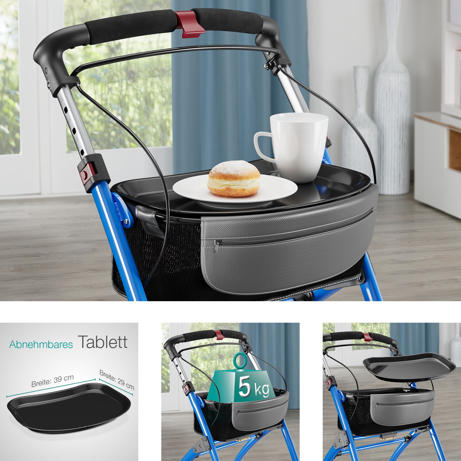 aktivshop Wohnungsrollator Premium