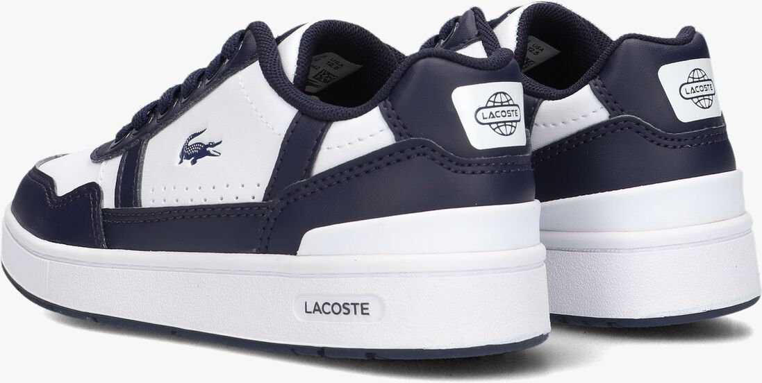 LACOSTE witte lacoste lage sneakers t-clip j