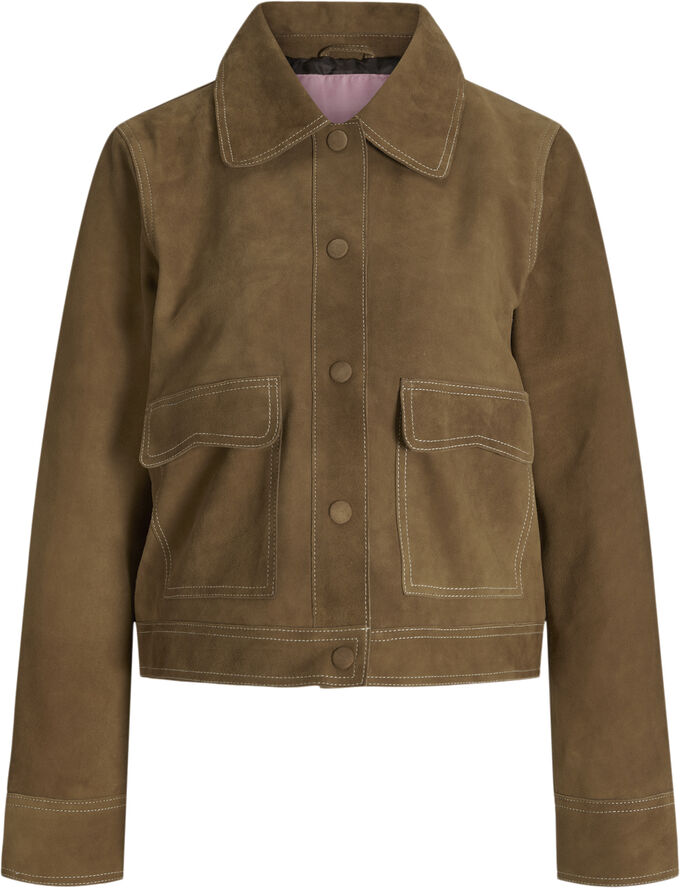 JJXX JXAVA SUEDE JACKET OTW Rubber