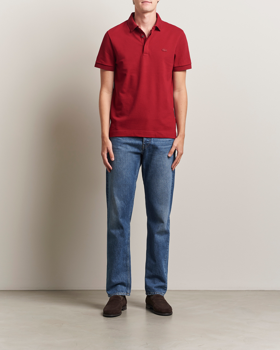 Lacoste Paris Polo Piké Bordeaux