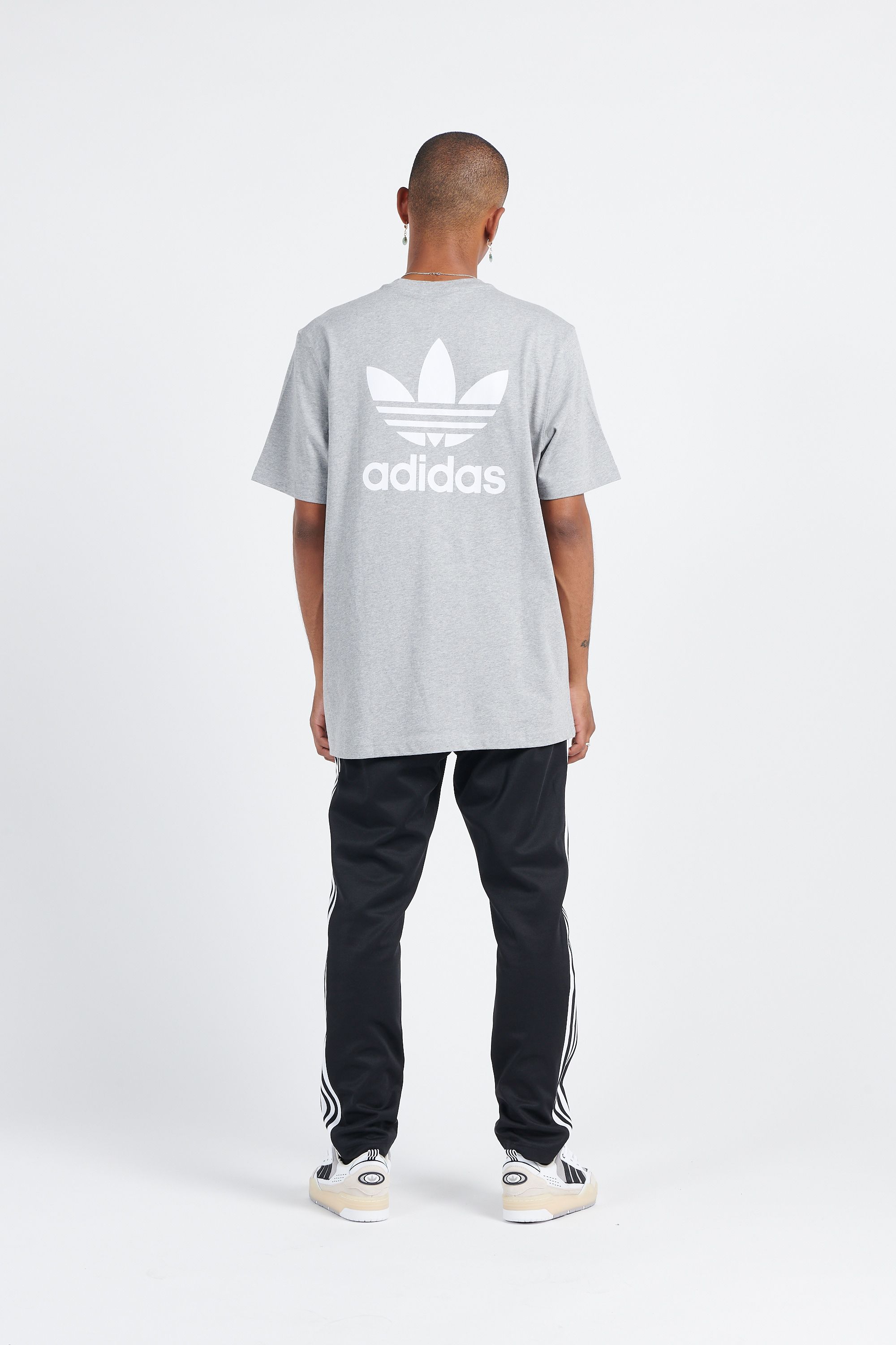ADIDAS T-shirt manches longues B+F TREFOIL TEE Gris