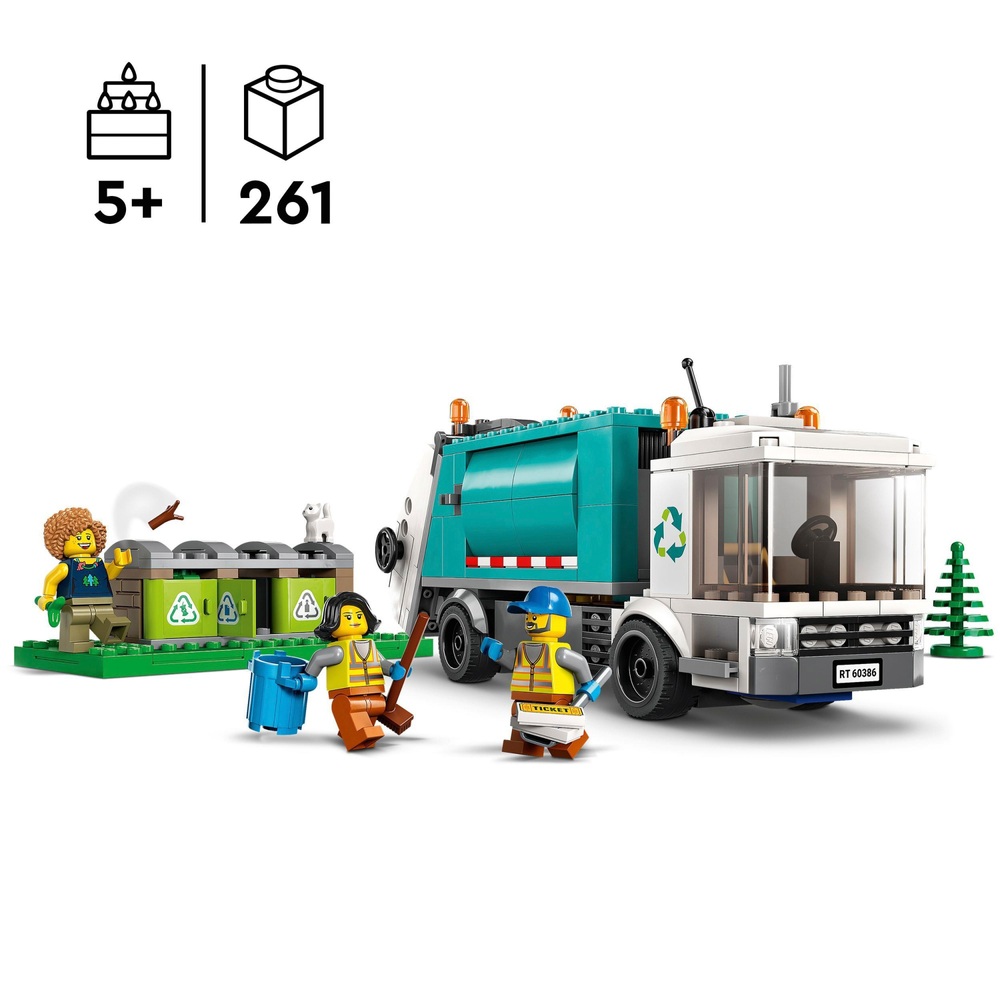 LEGO City 60386 Recycling-LKW