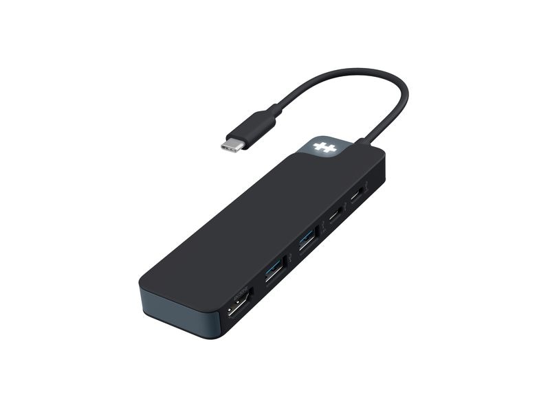 HYPER USB-Hub Flex 5 Port USB-C Kompakter 5-Port USB-C Hub für verbesserte Konnektivität
