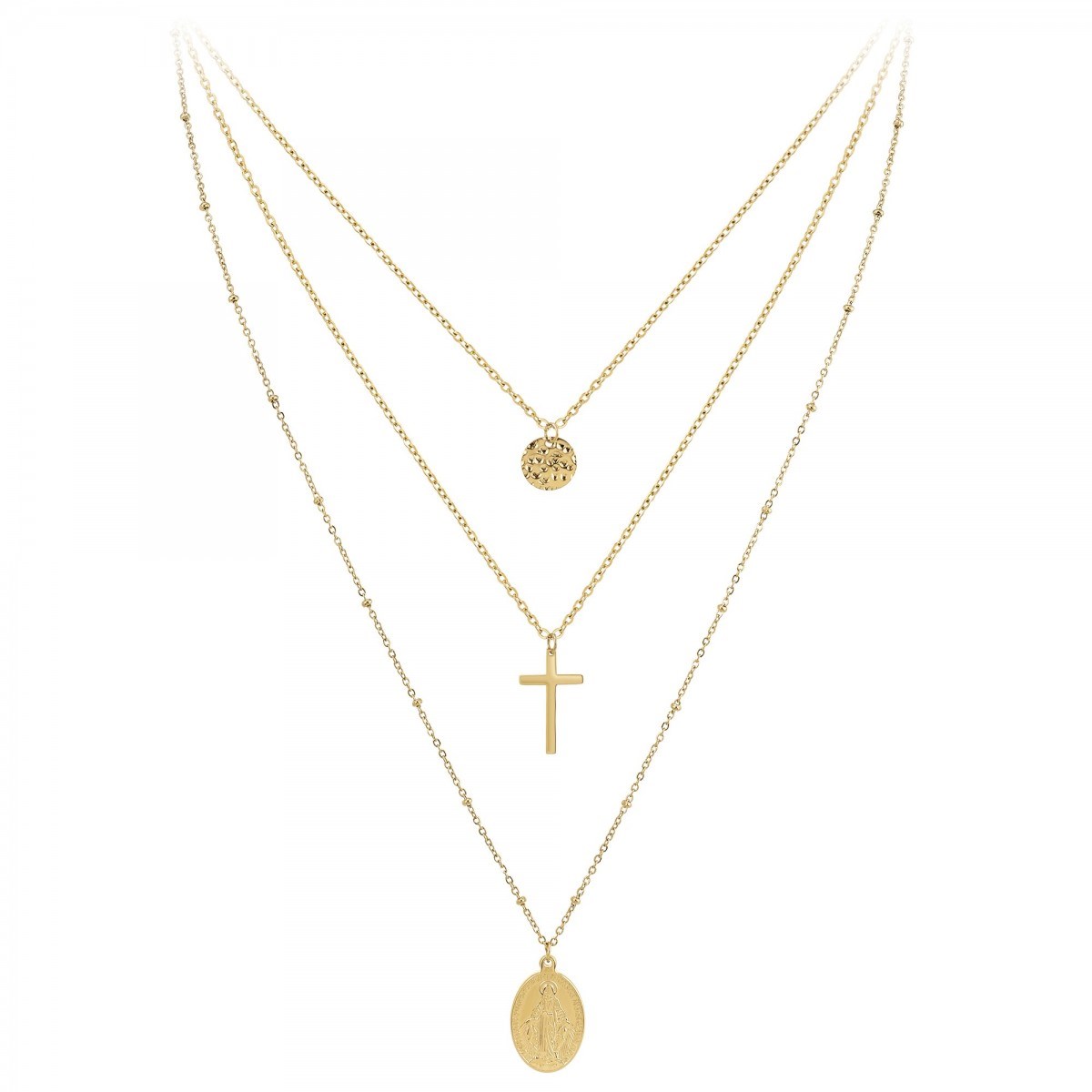 Collier par SC Bohème en acier inoxydable