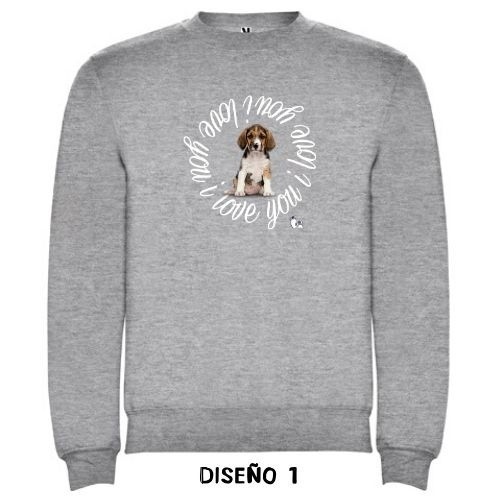 Moletom com círculo personalizável escrito 