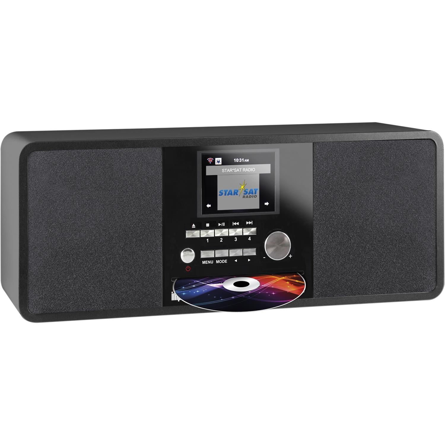 IMPERIAL DABMAN i200 DAB+ internetradio met CD-speler - Black