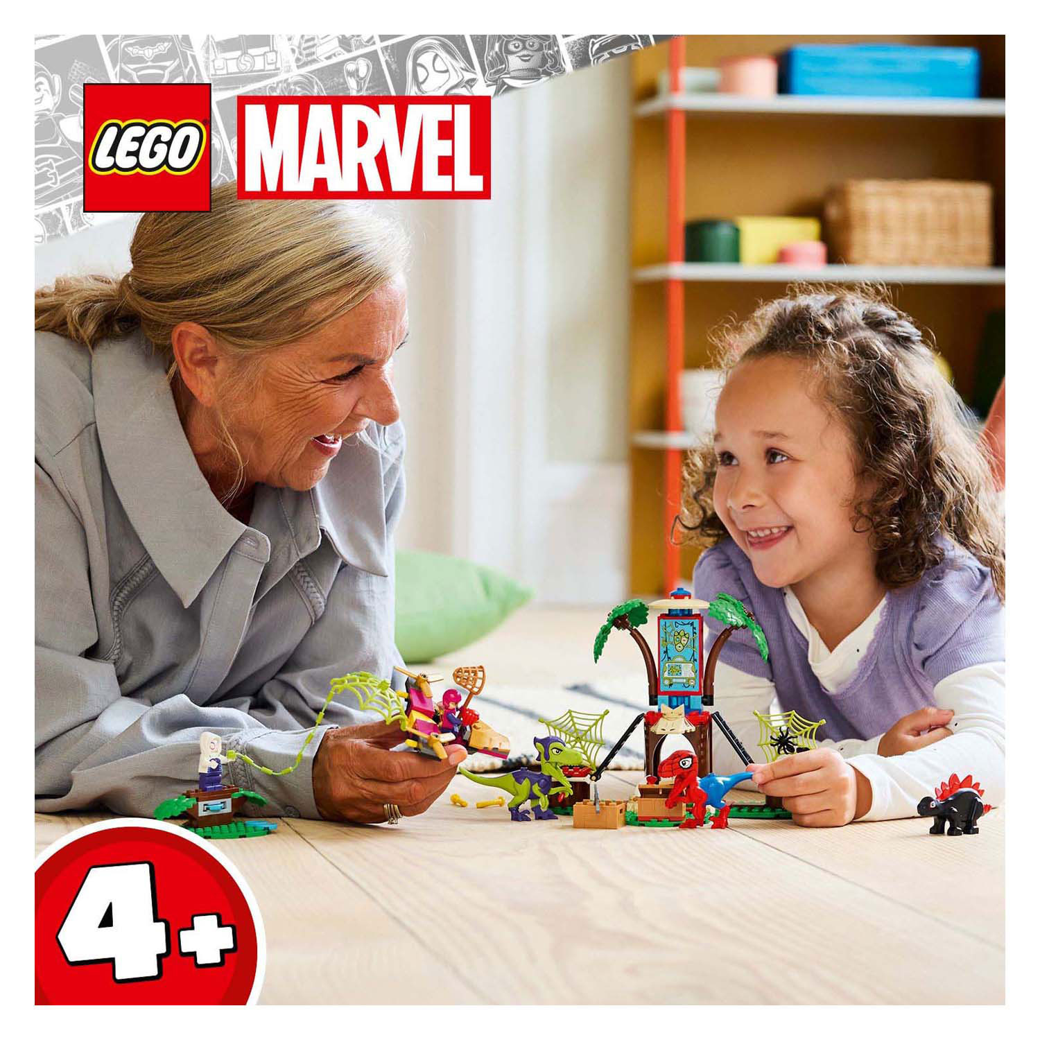 LEGO Spidey 11200 Spidey en Gobby's Raptorstrijd Bij de Boomhut