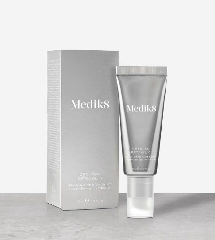 Medik8 - *Crystal Retinal* - Sérum facial anti-envelhecimento noturno com Retinal e Vitamina A super forte Crystal Retinal 6