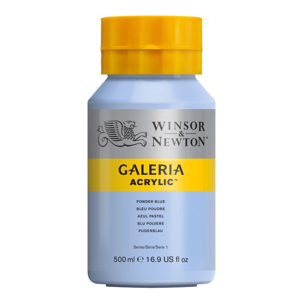 AKRYLFARGE W&N GALERIA NR 446 PUDDERBLÅ 500ML