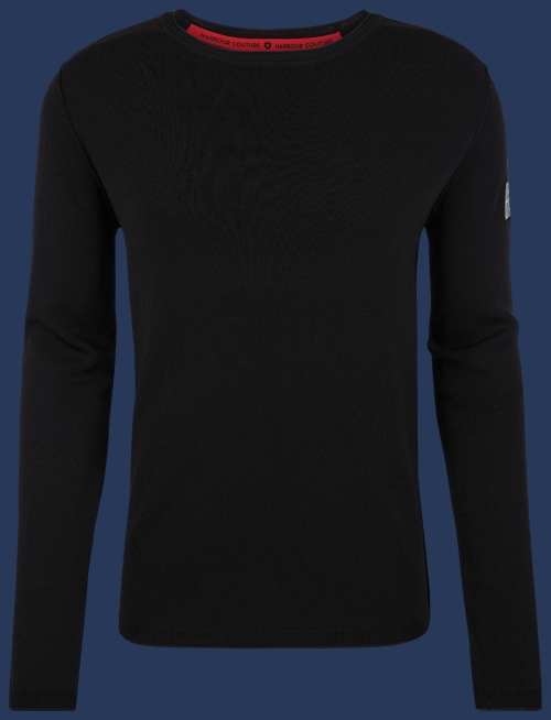 Herren Pullover 003 KoNitA, Schwarz
