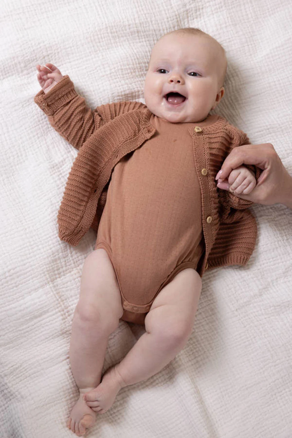 Petite Maison romper bruin