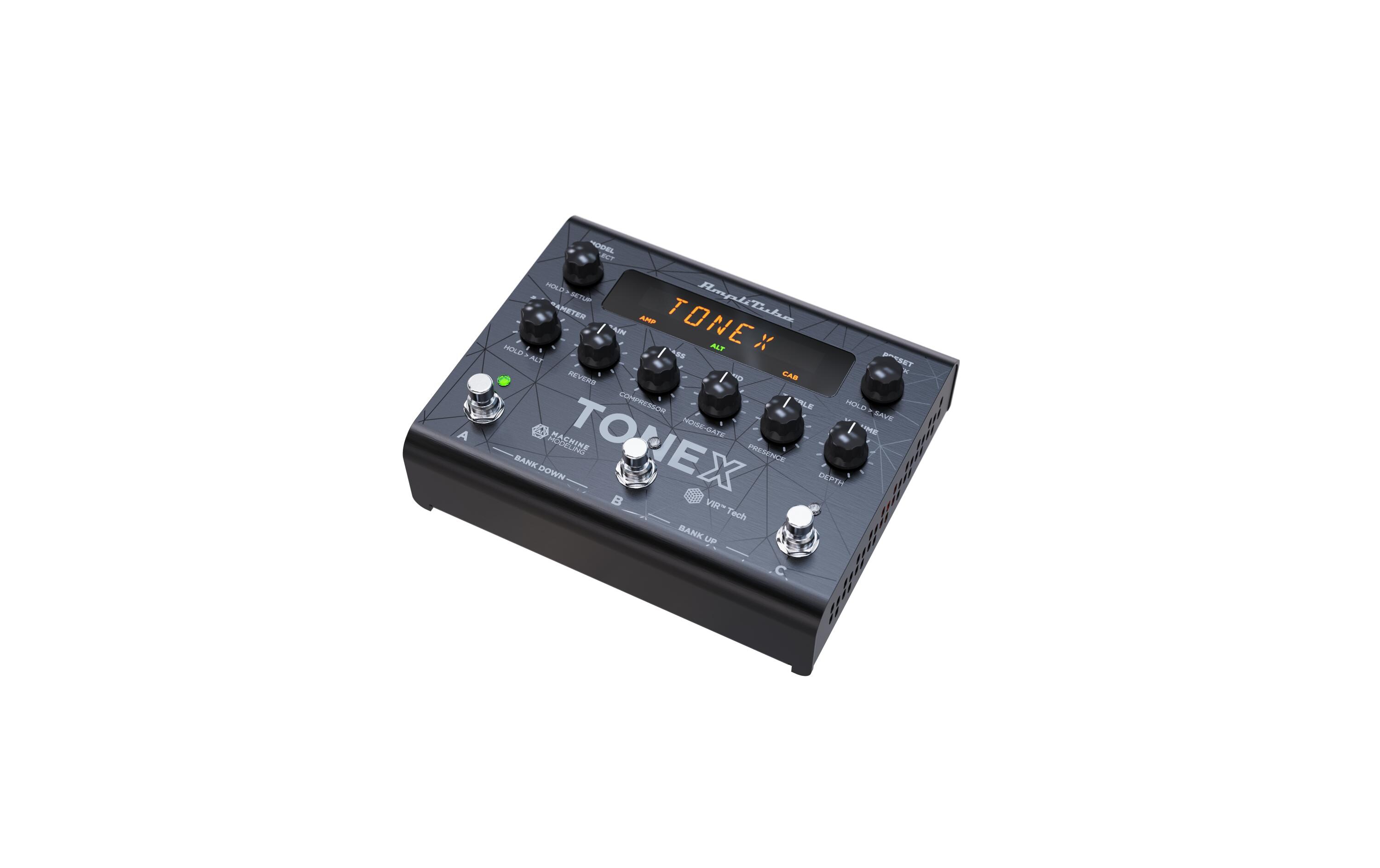 Pedal ToneX<br>KI-maschinenmodellierte Töne live auf der Bühne