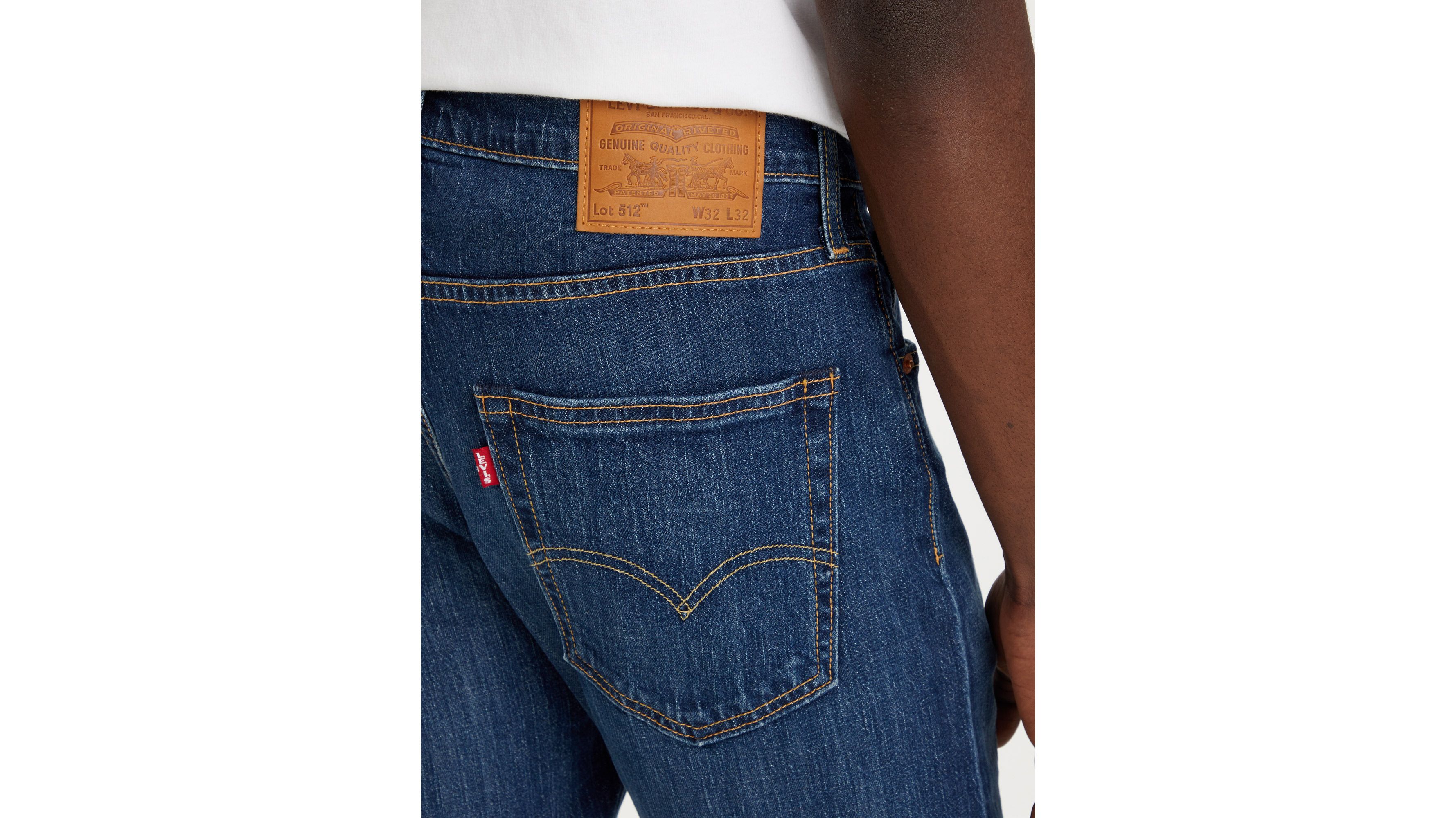 Jean 512™ slim fuselé - Dark Indigo Worn In - Bleu