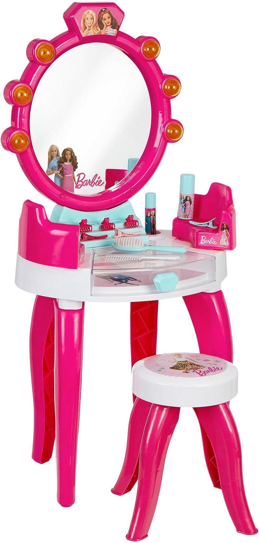 Klein Schminktisch »Barbie Schönheitsstudio  mit Zubehör« mit Licht- und Soundfunktion