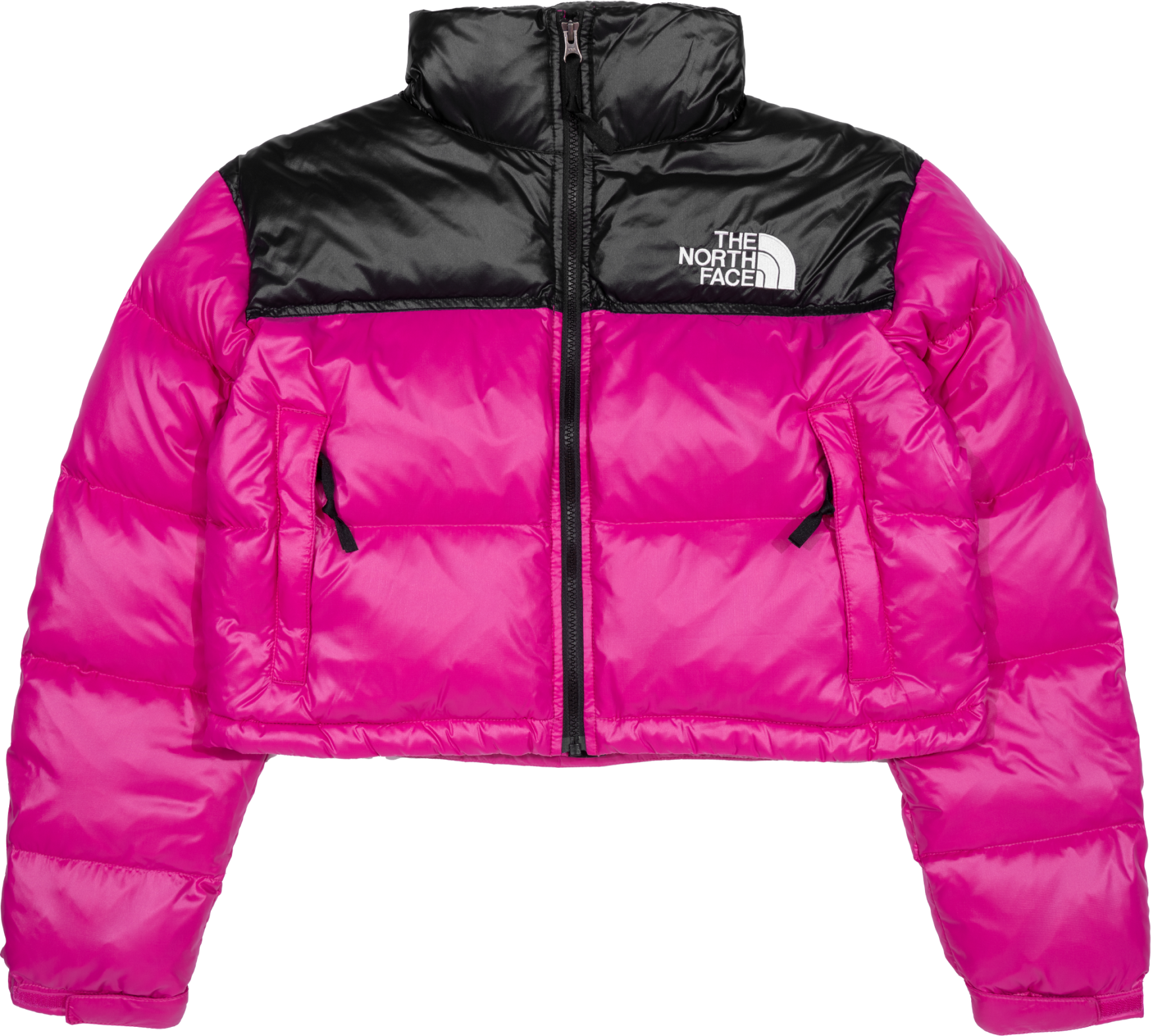 The North Face Nuptse Cropped Jacke Damen Pink
