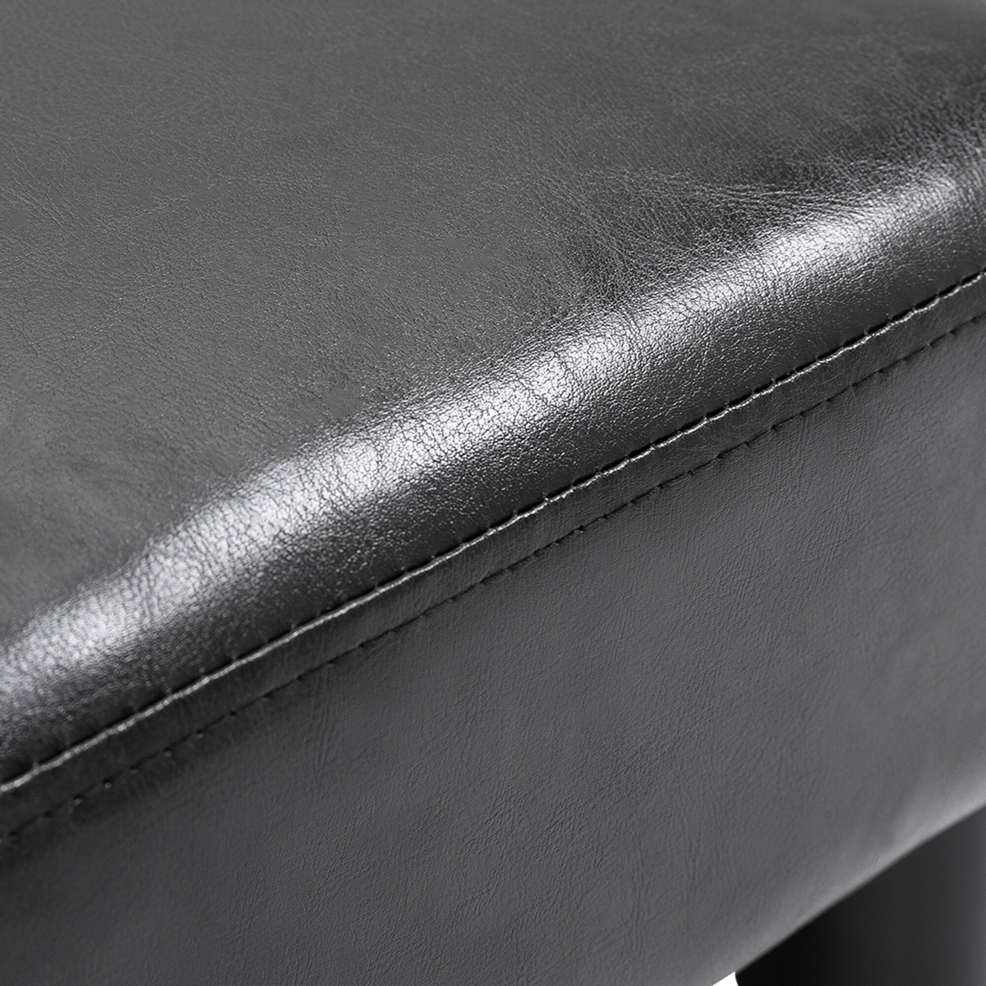HOMCOM Fußhocker 40 x 30 x 24 cm (LxBxH)