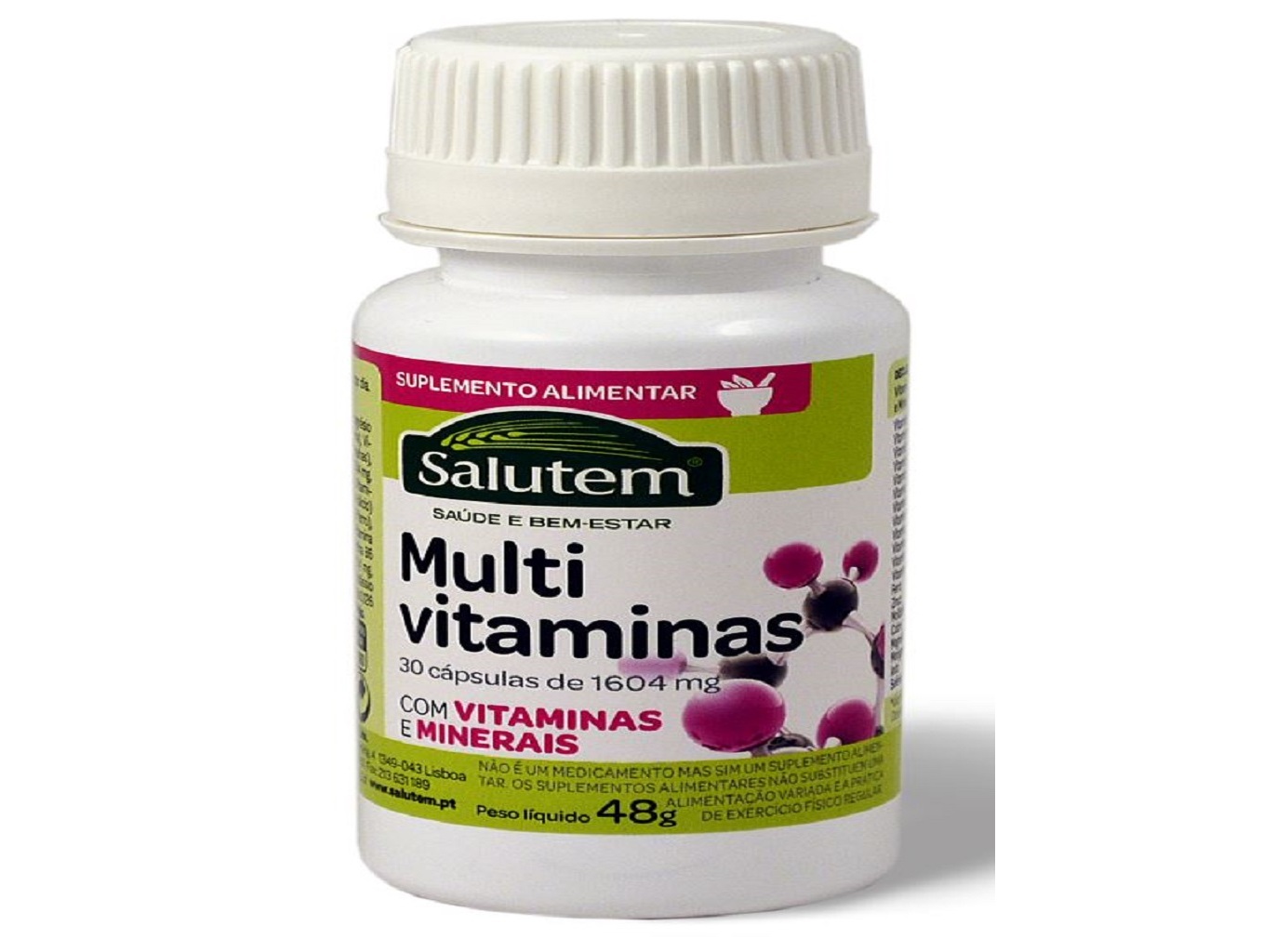 SUPLEMENTO SALUTEM MULTIVITAMINAS 30 CÁPSULAS
