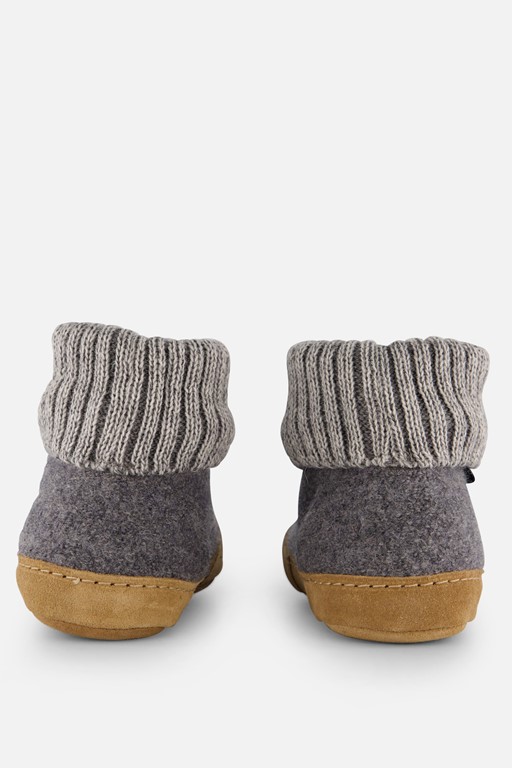 Bergstein cozy lux pantoffels grijs
