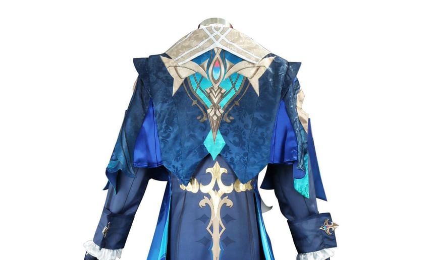 Bloomsoon - Genshin Impact Neuvillette Cosplay Kostuumset