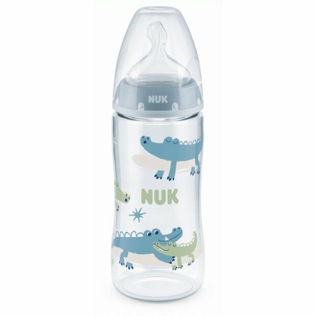 Biberon FC+ TC 360ml silicone 6-18m XL Garçon - NUK