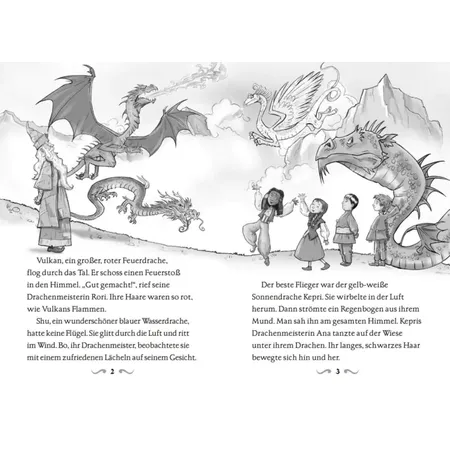 Carlsen Verlag Drachenmeister Doppelband – Der Aufstieg des Erddrachen / Die Rettung des Sonnendrachen