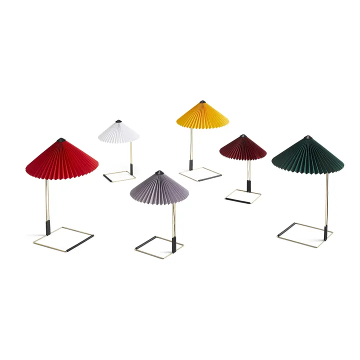 Hay Lampe de table Matin, Inga Sempé | Rouge foncé