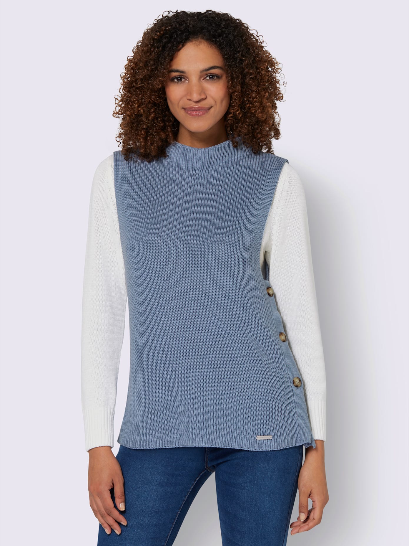 Débardeur en tricot 50% coton