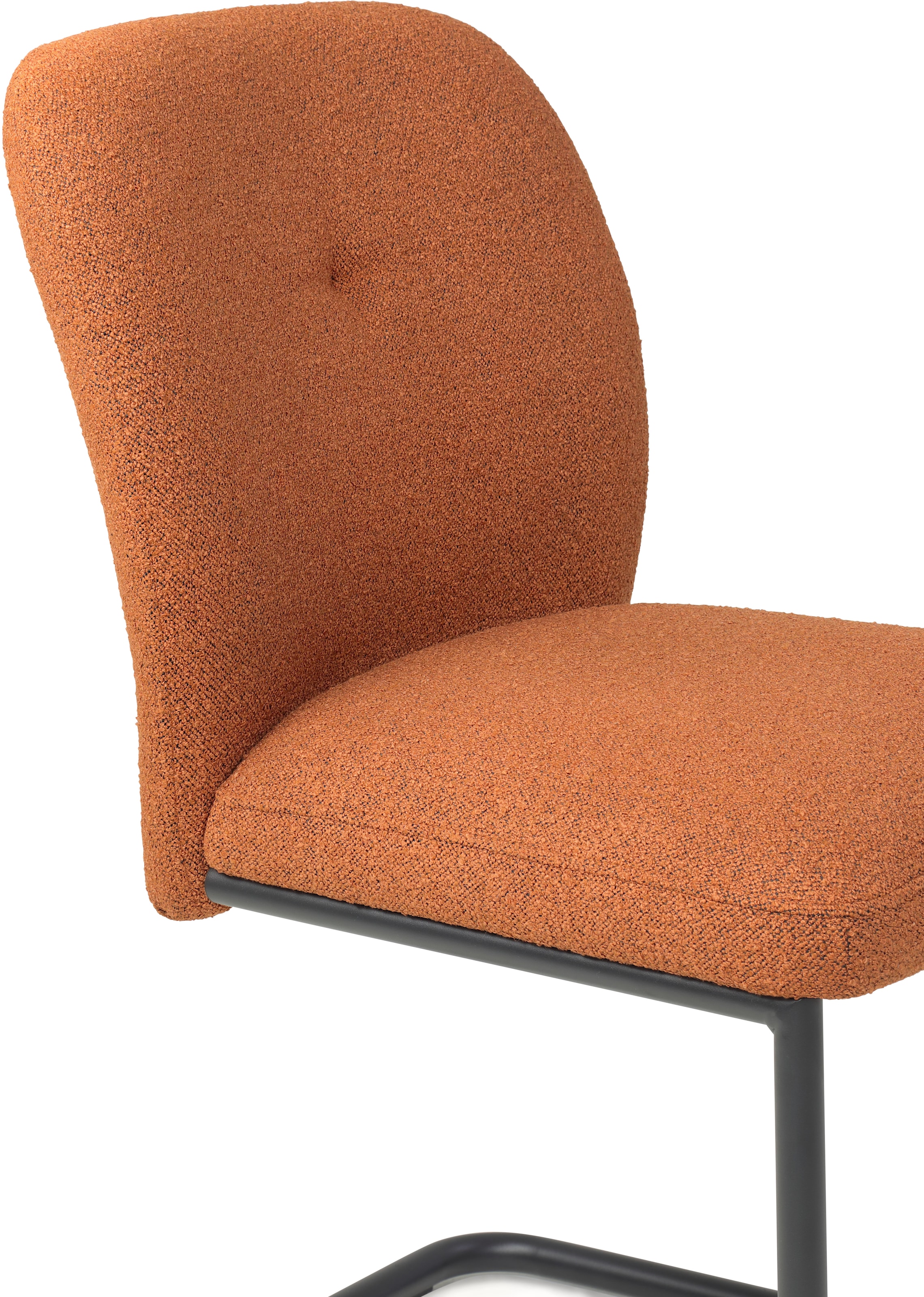 TOM TAILOR HOME Freischwinger »PEBBLE CHAIR« (Set) 2 Stk.Esszimmerstuhl, Freischwinger, 140 kg belastbar, Rundrohrgestell